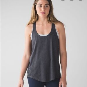 Lululemon Optional Tie In Back Tank